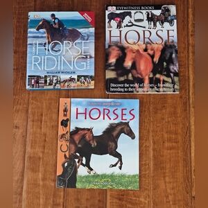 Trio of horse books